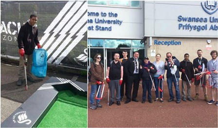 Discovery litter pick up 